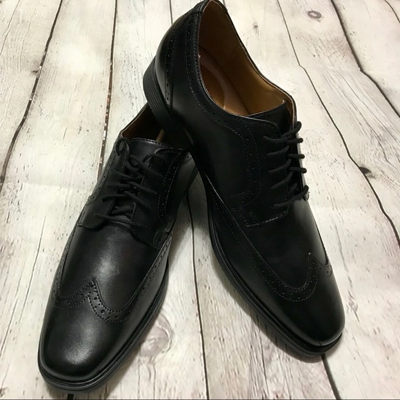 clarks men's tilden wing oxford